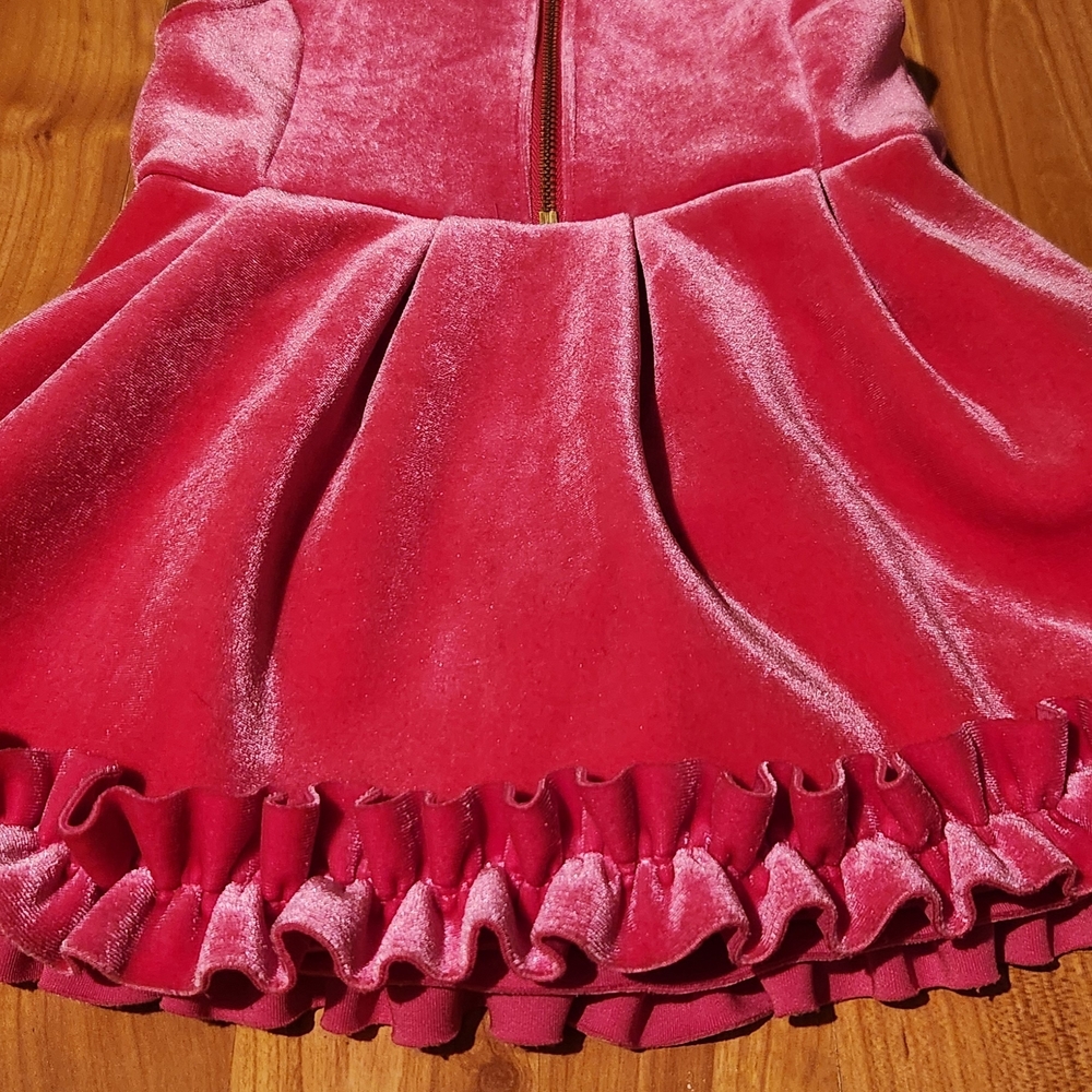 Adorable Pink Ruffled Dress - Picture 3 of 6